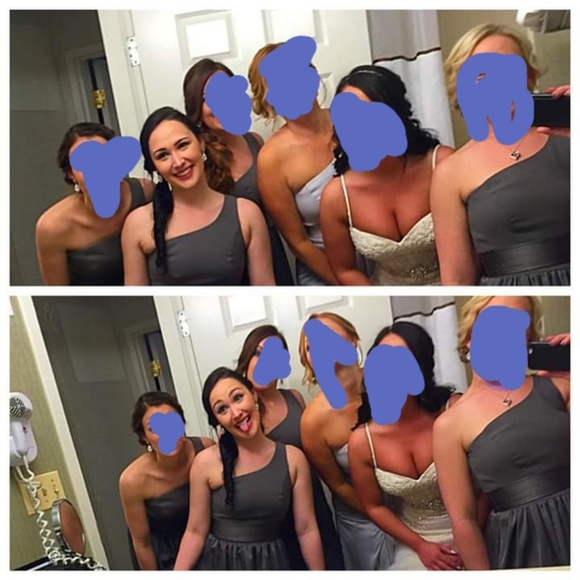 Vera wang bridesmaid dress - Picture 8 of 8